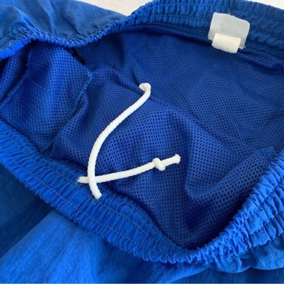 Guy Harvey Swim Trunks Mens medium Elastic waist with drawcord Blue Pockets Logo - Picture 7 of 10